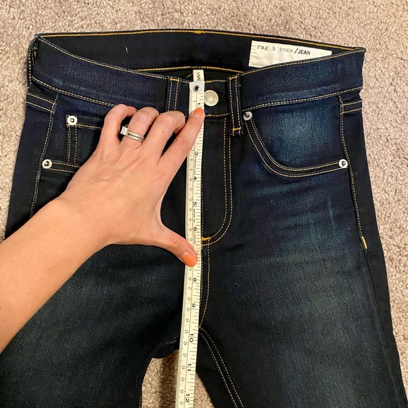 Rag & Bone High Rise Skinny Jeans - Picture 9 of 9